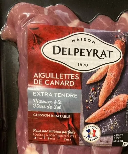 Aiguillettes de canard