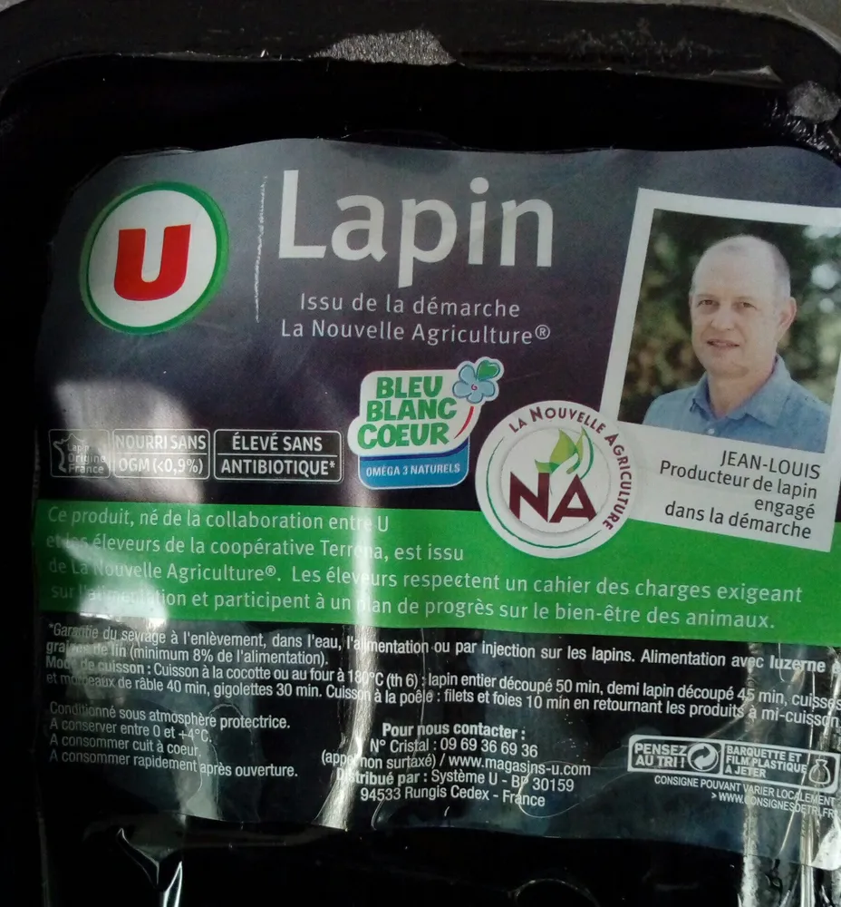 foies de lapin