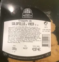 Croqueta de solomillo de vaca