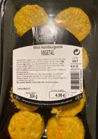 Mini hamburguesa vegetal