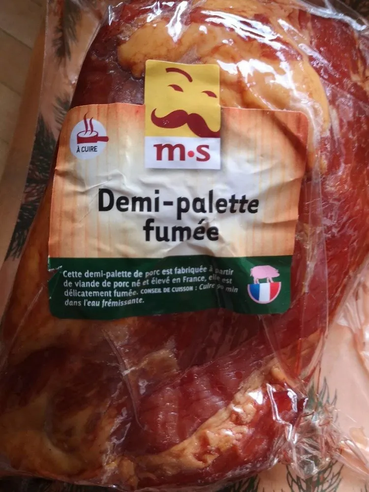 1/2 palette fumée à cuire