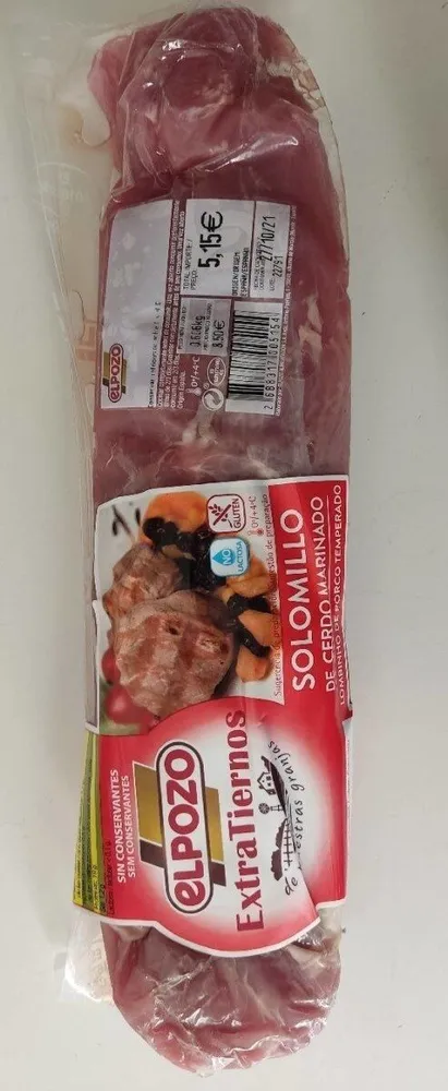 solomillo de cerdo marinado