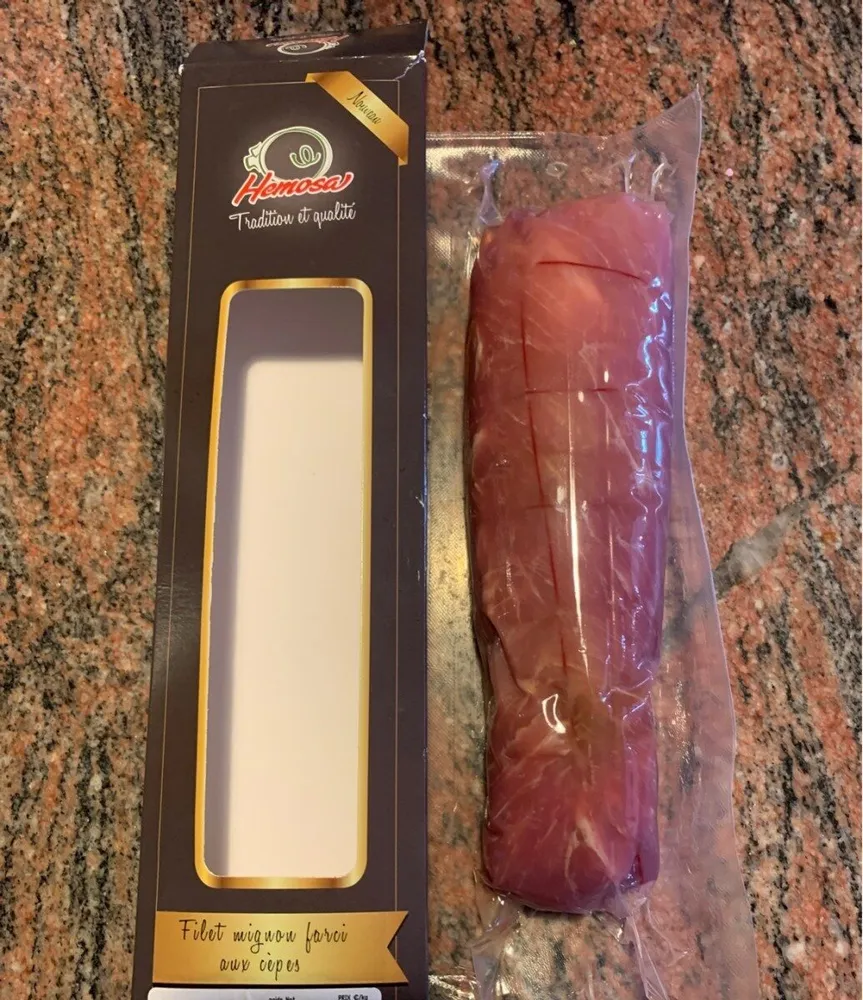 Filet Mignon Farci aux Cepes