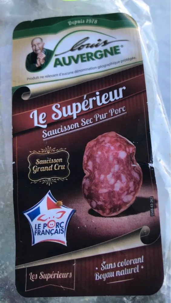 Saucisson sec pur porc