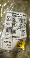 Saucisson sec superieur pur porc superieur