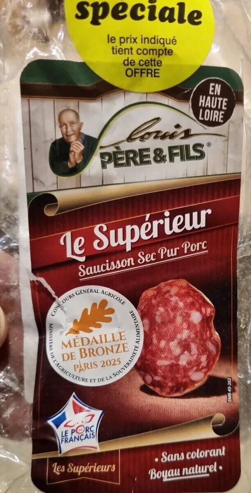 Saucisson sec pur porc