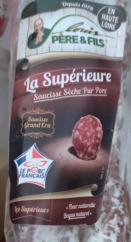 Saucisse sèche pur porc