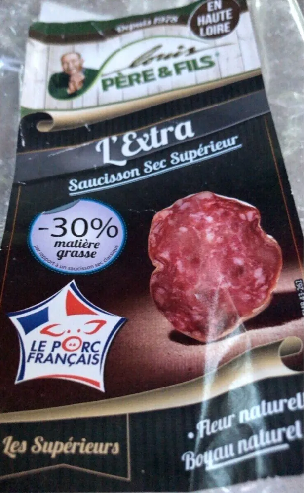 Saucisson sec pur porc