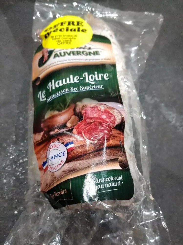 Saucisson sec supérieur Haute-Loire