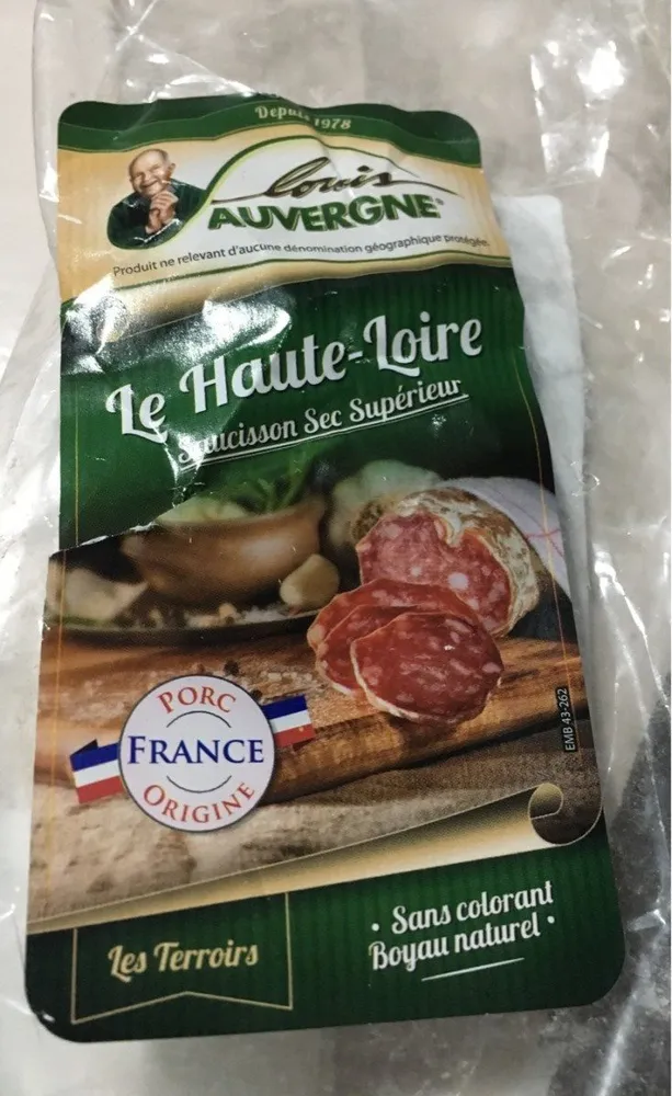 Le Haute-loire saucisson sec superieur