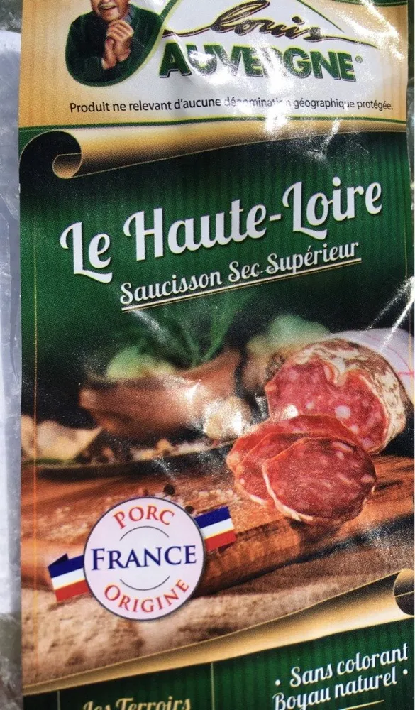 Saucisson sec haute loire