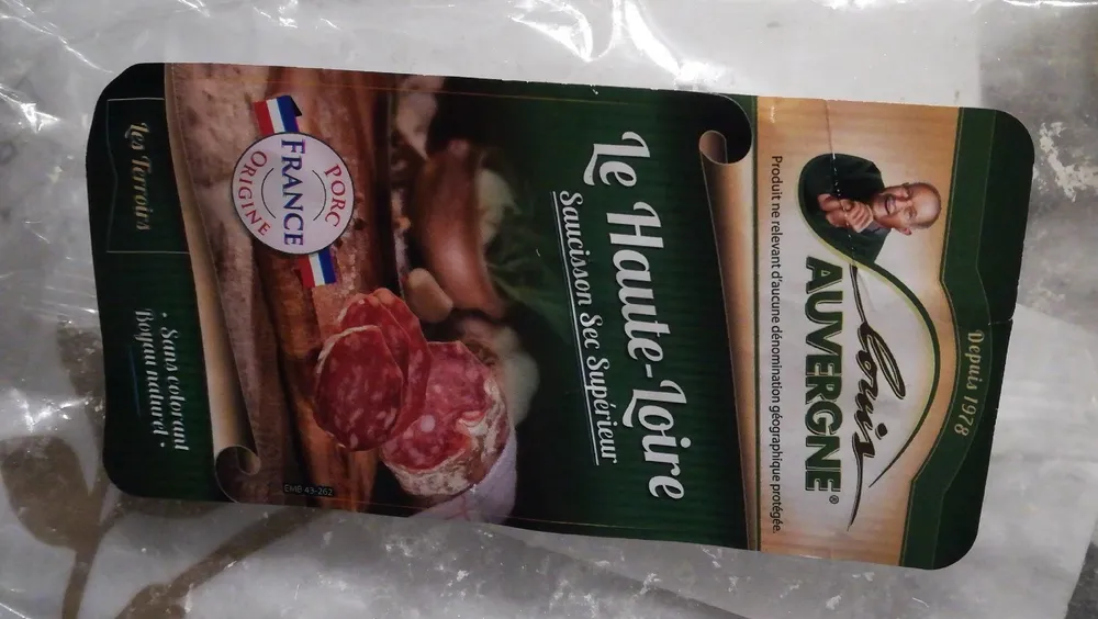 Saucisson le haute loire