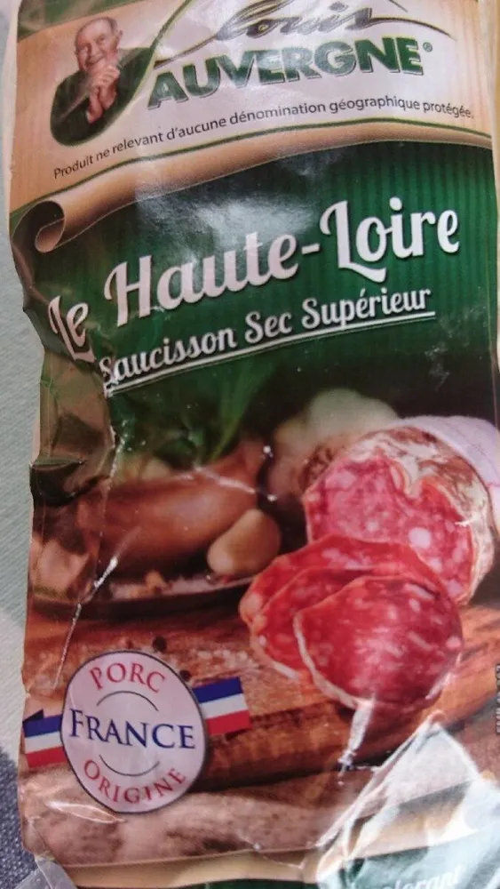 Le Haute Loire.  Saucisson sec