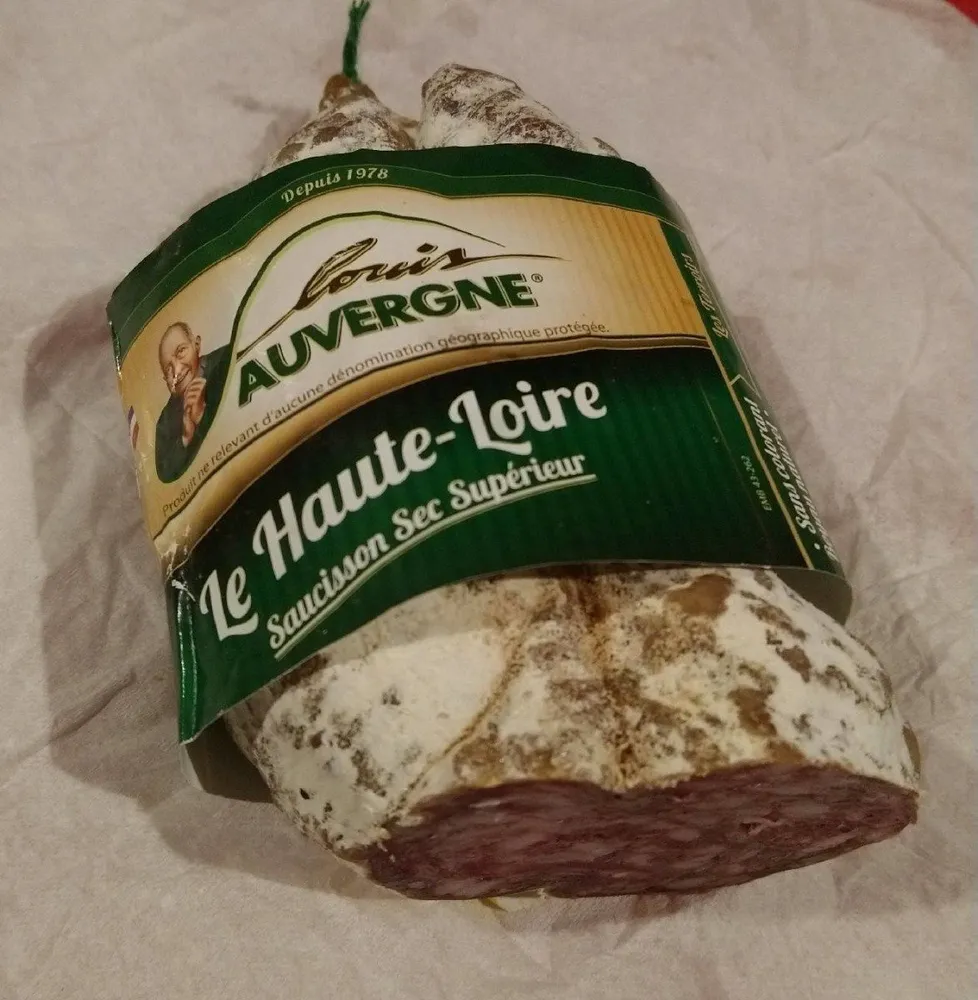 Saucisson sec supérieure haute loire