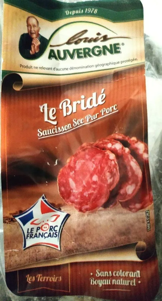 Saucisson sec pur porc bridé traditionnel