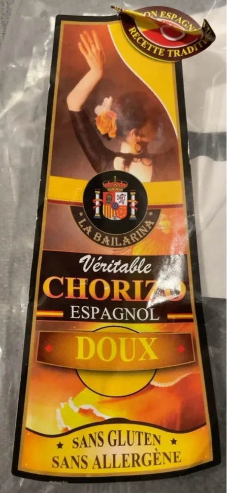 Veritable chorizo espagnol