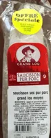 Saucisson pur porc