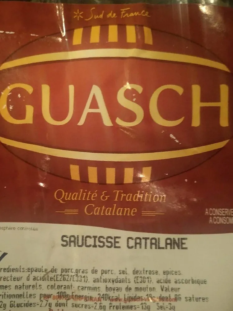 Saucisse catalane