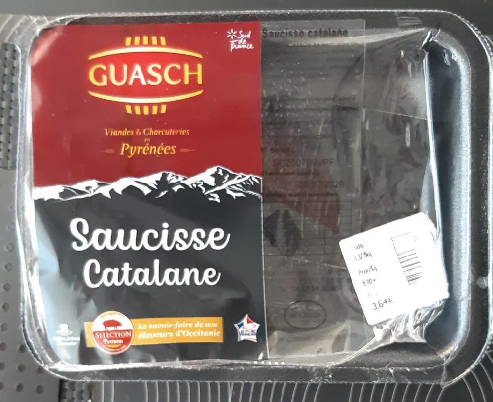 Saucisse Catalane
