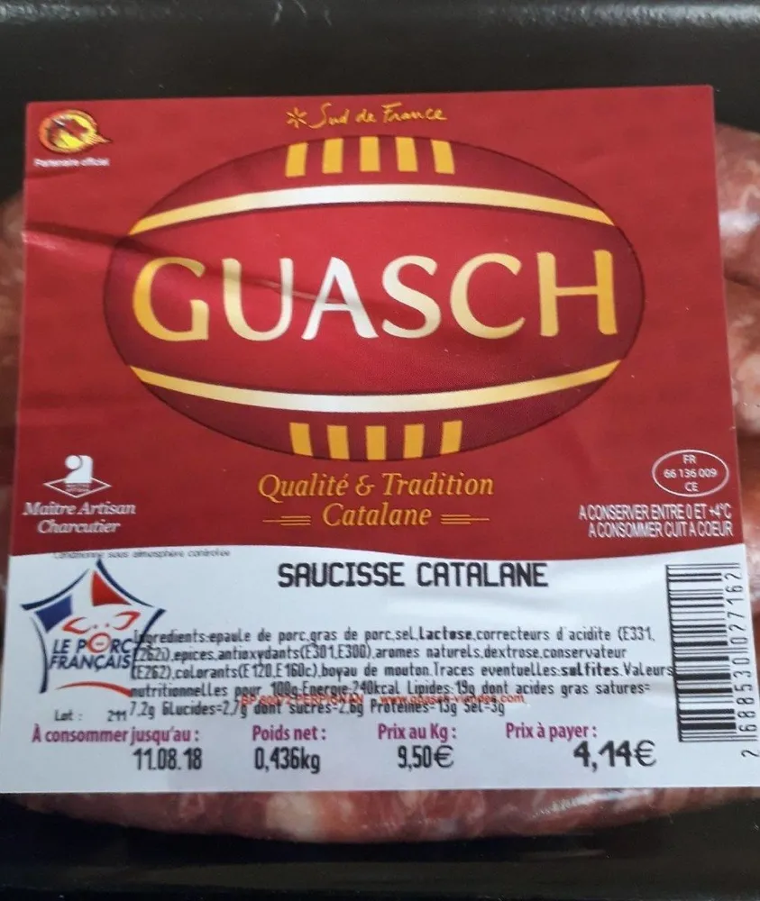Saucisse catalane