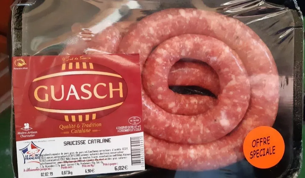 Saucisse catalane
