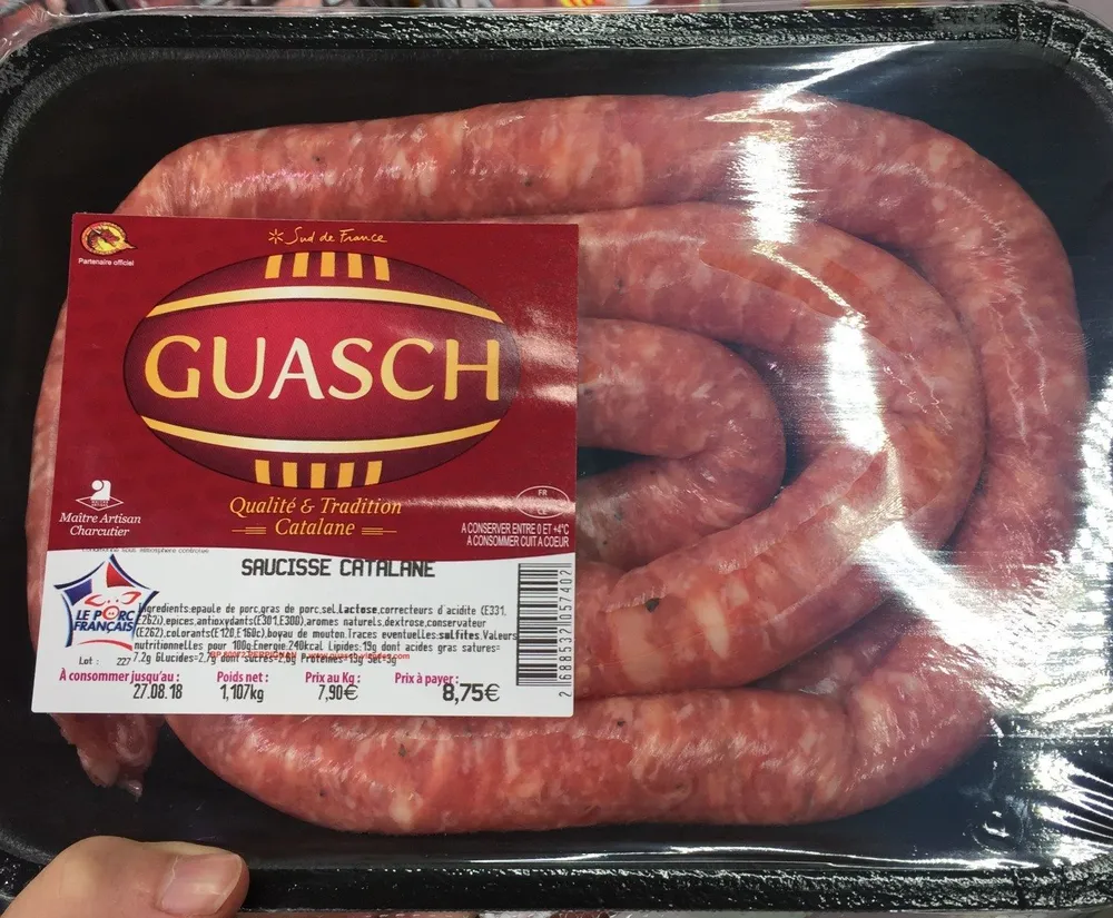 Saucisse catalane
