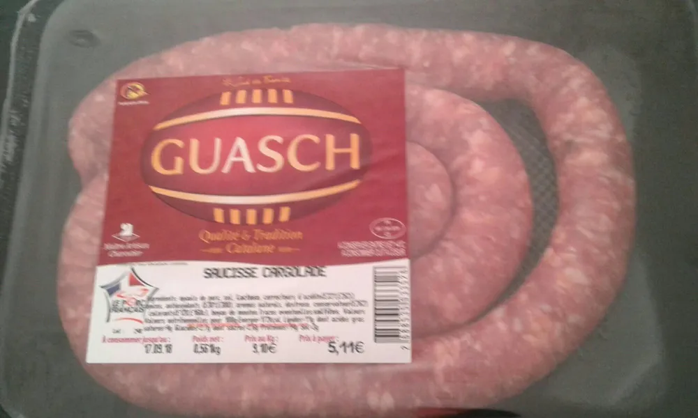 Sausisse cargolade
