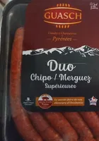 Duo chipo/merguez supérieures