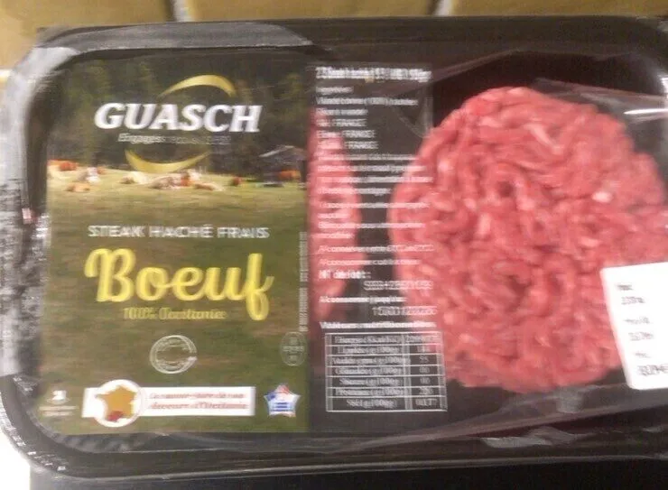 Steak haché frais boeuf