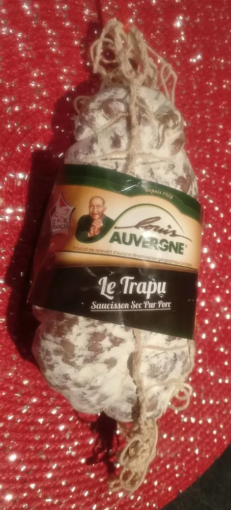 Saucisson Sec Pur Porc Le Trapu