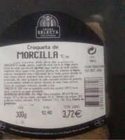 Croqueta de morcilla