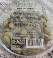 Arachides au wasabi