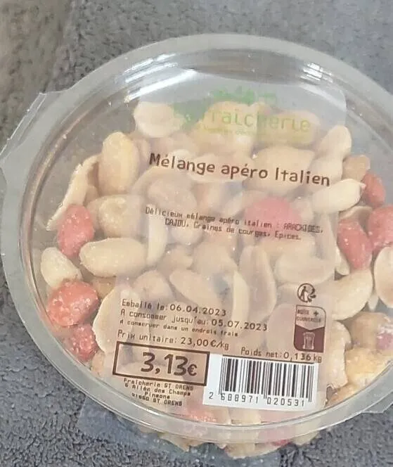 Melange apero italien