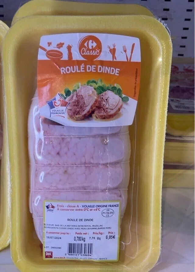 Rouler de dinde