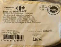 Brie de Meaux AOP