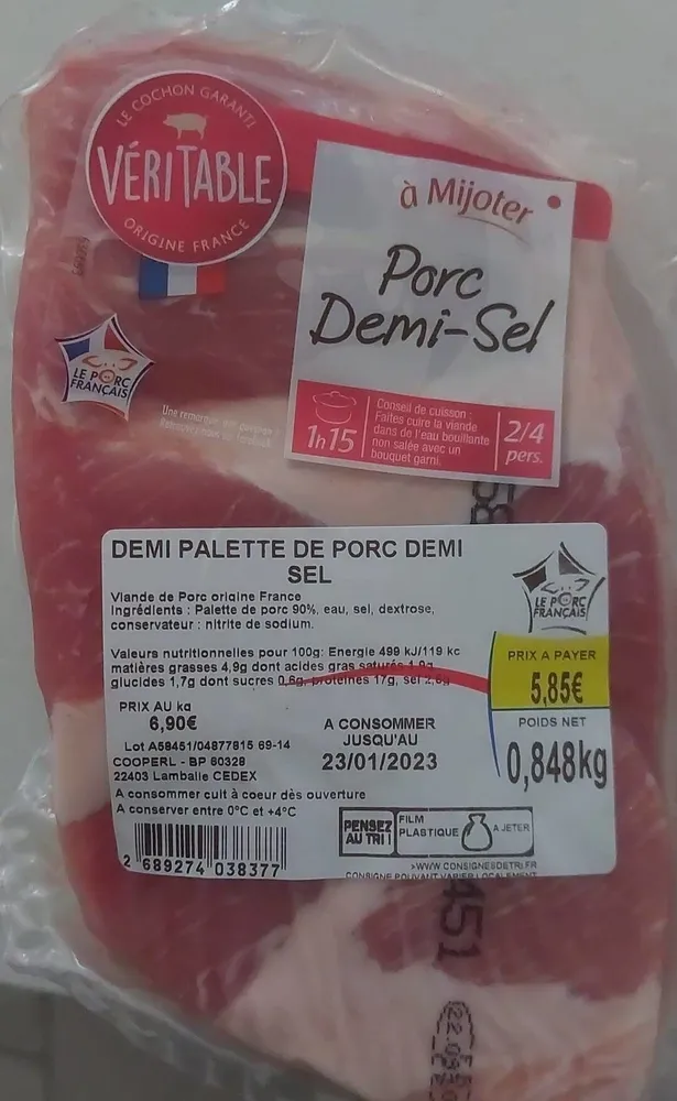Palette 1/2sel