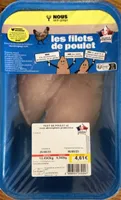 Filets de poulet