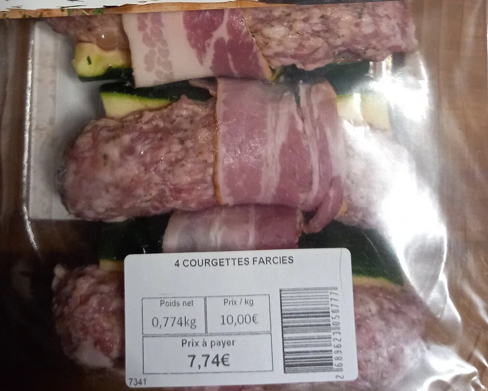 Courgettes farcies