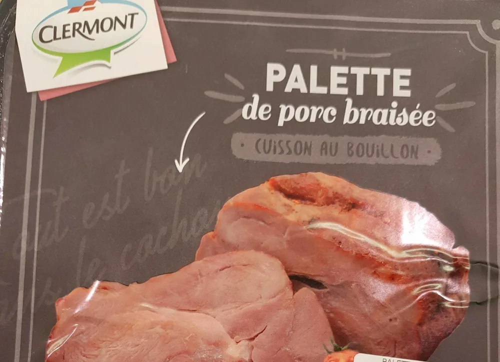 Palette de porc braisée