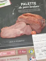 Palette de porc braisee