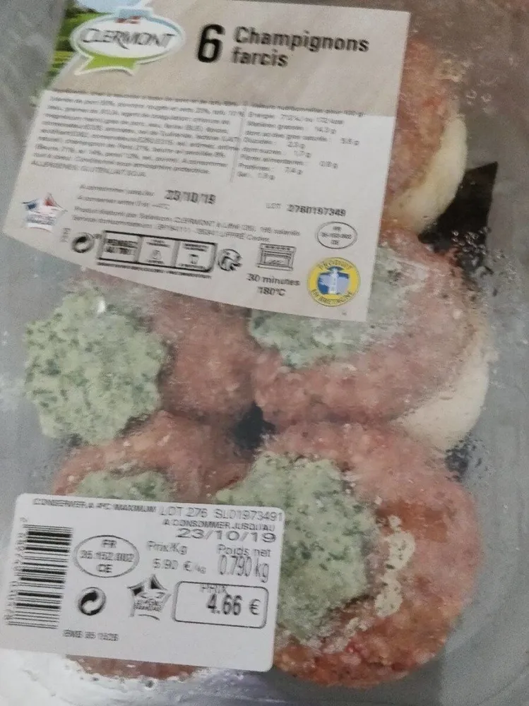 Champignons farcis