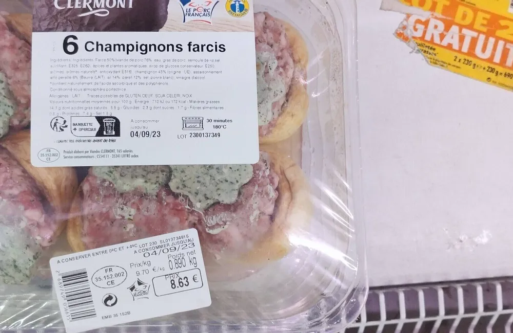Champignons Farcis