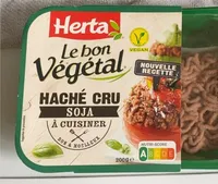 Le bon vegetal, hache cru de soja