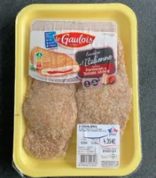 L’escalope à l’italienne parmesan tomate sechée