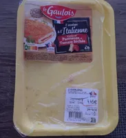 Escalope a l’italienne garnie au parmesan et tomate seche