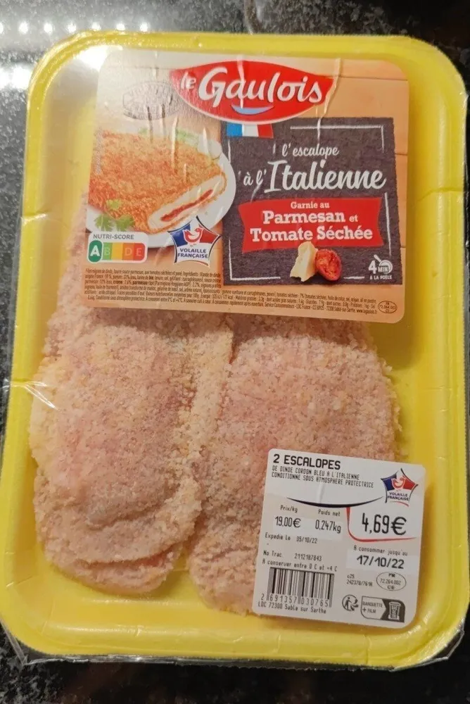 L'escalope à l'italienne