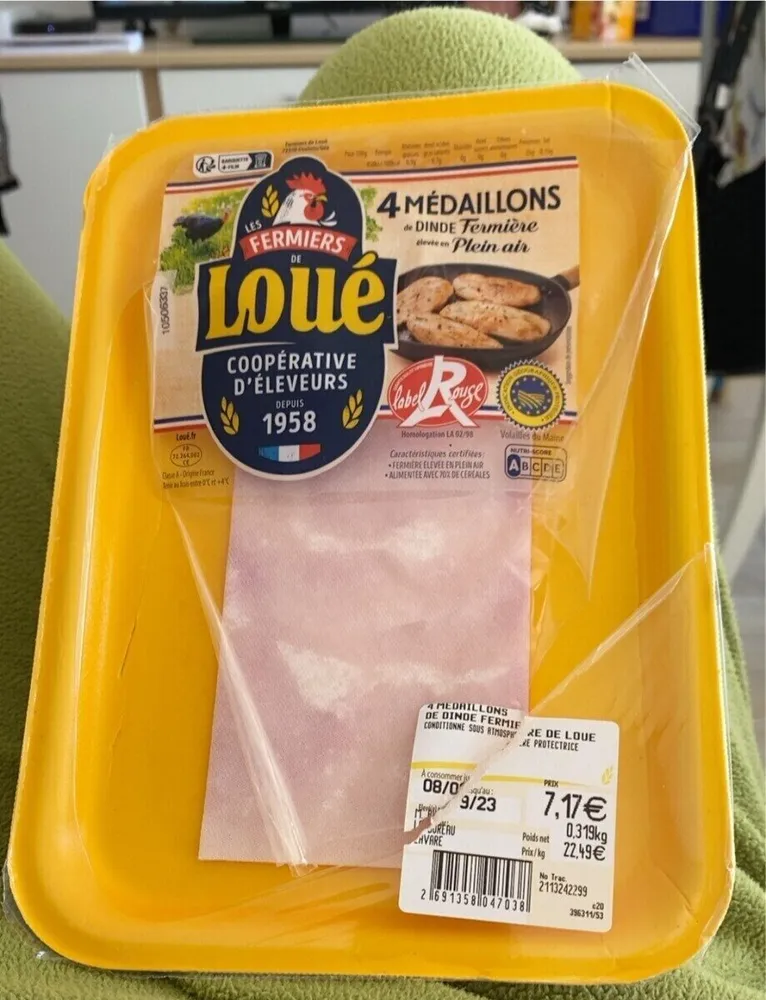Médaillons de dinde