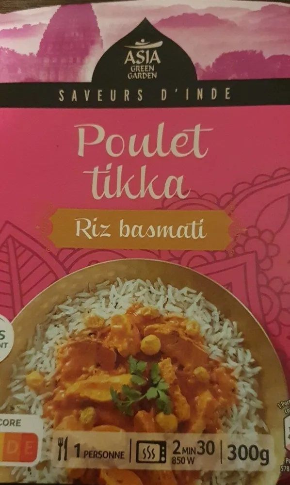 Poulet tikka