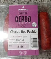 Chorizo tipo pueblo