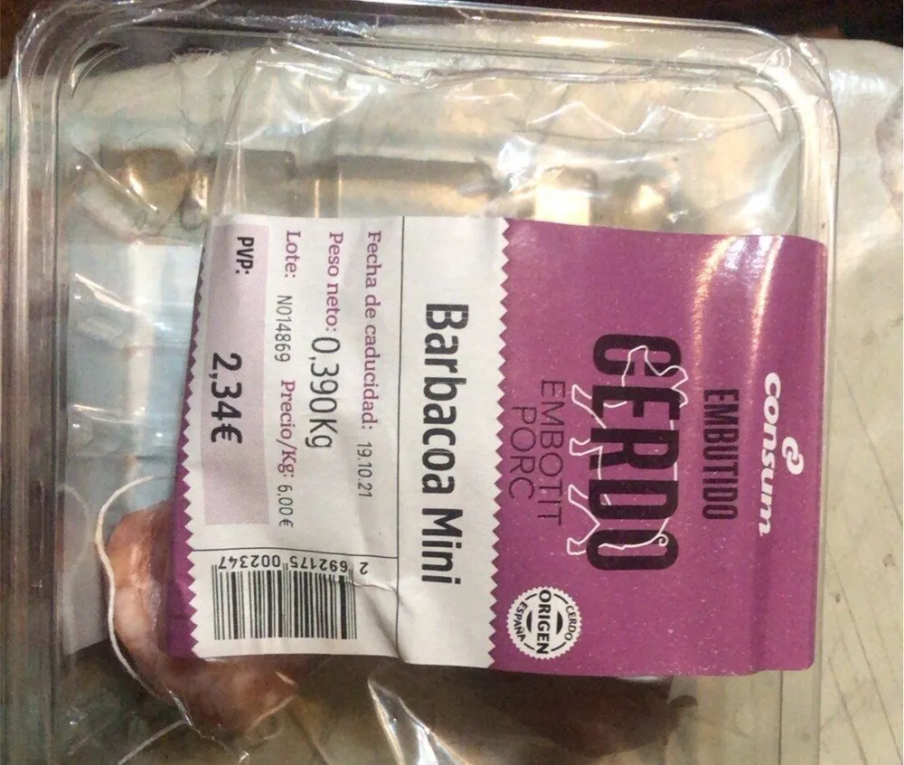 Barbacoa mini